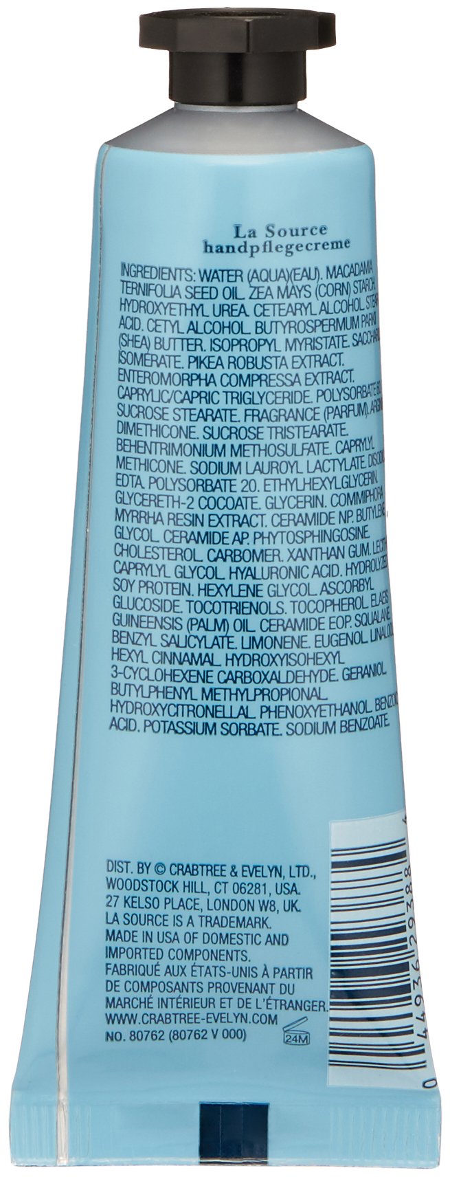 Amazon.com: Crabtree & Evelyn La Source Hand Cream Therapy, 0.9 oz